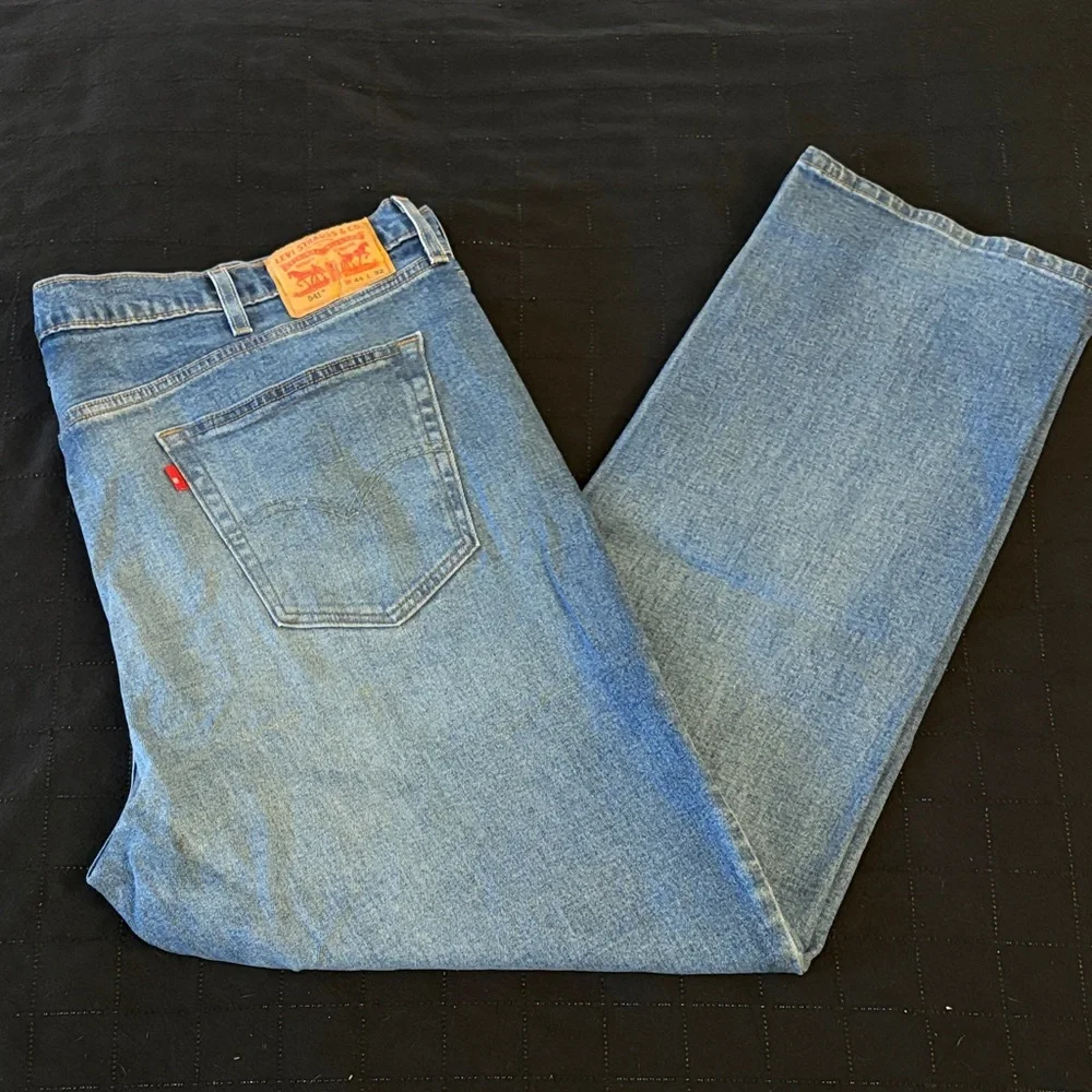 Levi's Men's 541 Straight Jeans - medium wash
